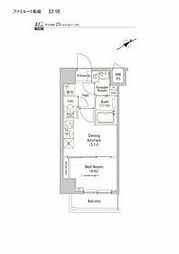 ファミルート船堀 1DKの間取図画像
