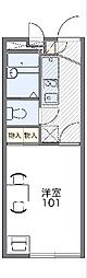 レオパレスＹ＆Ｓ 1階1Kの間取り