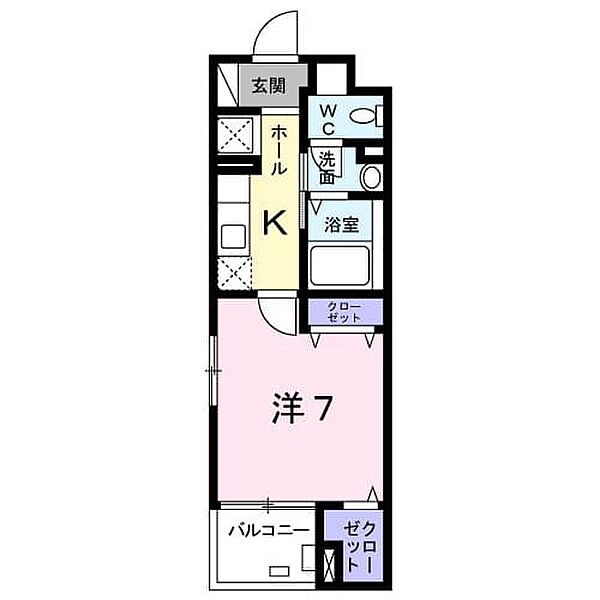 ニューグラストップII 4階 | 東京都八王子市松木 賃貸マンション 間取