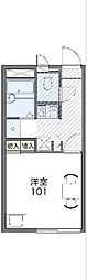 間取図画像 1K