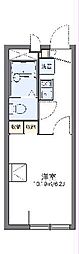 レオパレス長崎南 1Kの間取図画像