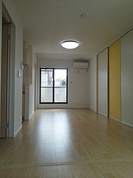 小田急小田原線 読売ランド前駅 徒歩11分の賃貸アパート 2階1LDKのリビング/ダイニング