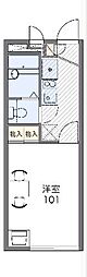 レオパレスヴィーナス 1Kの間取図画像