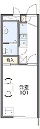 レオパレスソフィア 1Kの間取図画像