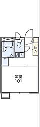レオパレスパティオ 1Kの間取図画像