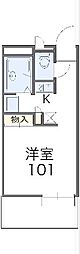 レオパレスTH 1Kの間取図画像