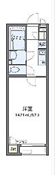 クレイノファミーユ東大宮 1Kの間取図画像