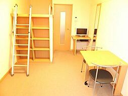 レオパレス翡翠第一 204 2階1Kのリビング/ダイニング