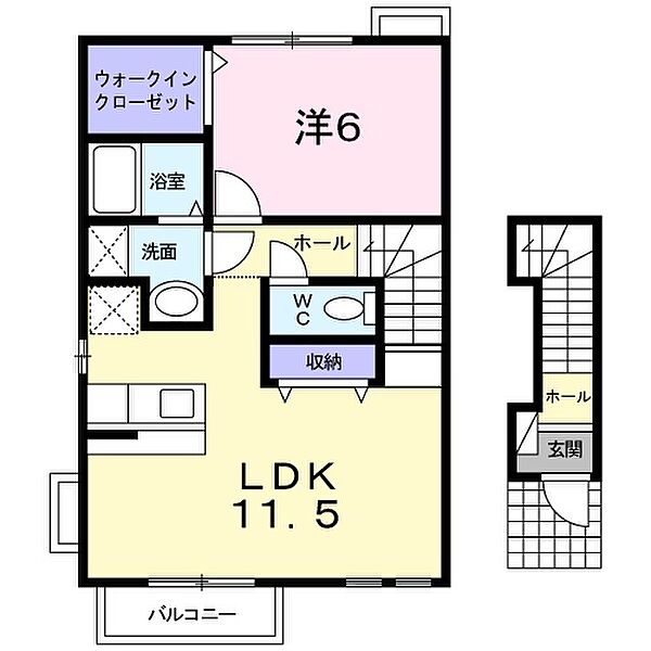 ザイテベルクII 2階 | 千葉県習志野市新栄 賃貸マンション 間取