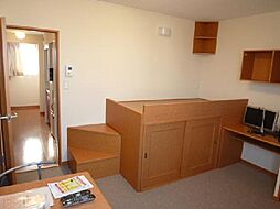 レオパレスプレミア北楠 201 2階1Kのリビング/ダイニング