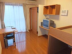 名鉄豊川線 稲荷口駅 徒歩5分の賃貸アパート 2階1Kのリビング/ダイニング