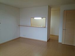 南海高野線 滝谷駅 徒歩13分の賃貸アパート 2階2LDKのリビング/ダイニング