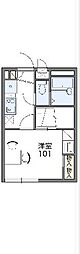 レオパレスさくらヒルズ 1Kの間取図画像