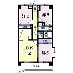 間取図画像 3LDK