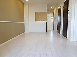 JR常磐線 荒川沖駅 バス10分 中郷下車 徒歩2分の賃貸アパート 2階2LDKのリビング/ダイニング