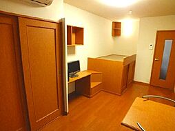 レオパレスアクシス 202 2階1Kのリビング/ダイニング