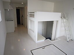 ルネス　新富町スクエア 502 5階ワンルームのリビング/ダイニング