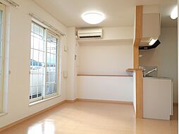 ベルアルバ 202 2階1LDKのリビング/ダイニング