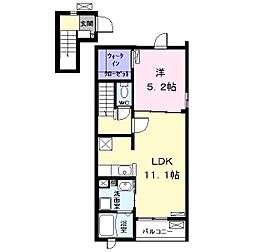 サンシャイン鎌倉通 1LDKの間取図画像