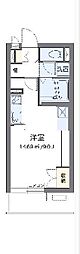 パークヒルズ妙蓮寺 ワンルームの間取図画像