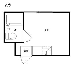 間取図画像 ワンルーム