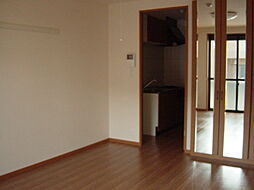 来夢2 2階1Kのリビング/ダイニング