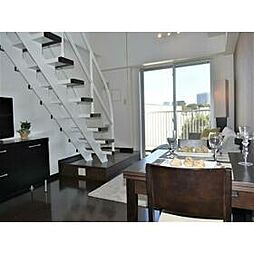 東京メトロ南北線 白金高輪駅 徒歩1分の賃貸マンション 8階1LDKのリビング/ダイニング