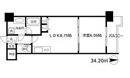 グランシス天満橋 2階