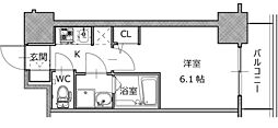 S-RESIDENCE南堀江 13階