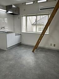 東急田園都市線 池尻大橋駅 徒歩10分の賃貸アパート 2階ワンルームの室内