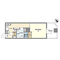 FULLHOUSEMONZENNAKACHO5階11.5万円