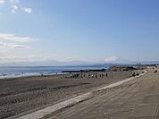 片瀬海岸まで2200ｍ