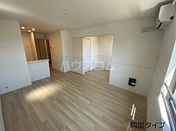 名鉄名古屋本線 宇頭駅 徒歩4分の賃貸アパート 2階1LDKのリビング/ダイニング