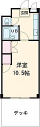 間取図画像 1K
