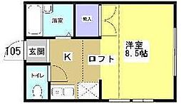 間取図画像 ワンルーム