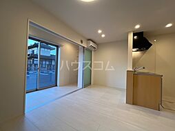 つくばエクスプレス 研究学園駅 4.9kmの賃貸アパート 1階1LDKのリビング/ダイニング