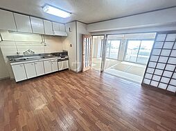 サンハイツ小田原 607 6階2LDKのリビング/ダイニング