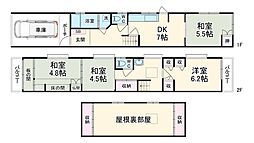 守口市豊秀町2丁目貸家