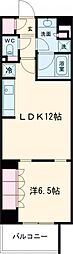 アビティグランデ砧 1LDKの間取図画像