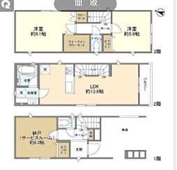 Ｋｏｌｅｔ川口青木 1階2SLDKの間取り