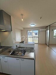 名鉄河和線 成岩駅 徒歩15分の賃貸アパート 2階2LDKのリビング/ダイニング