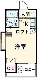 間取図画像 1K