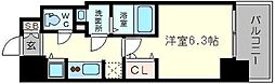 レオンコンフォート本町 1Kの間取図画像