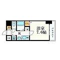 プレサンス名古屋STATIONアライブ6階6.4万円
