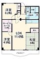 市川パークハイツA棟4階9.7万円