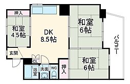 間取図画像 3DK