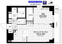 グランドコンシェルジュ練馬中村橋アジールコート 1階1LDKの間取り