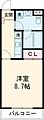 パークハイム萩中2階8.8万円