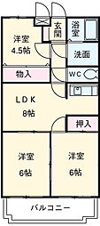 川越富洲原駅 5.3万円