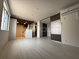 大阪モノレール本線 少路駅 徒歩16分の賃貸アパート 1階2LDKのリビング/ダイニング